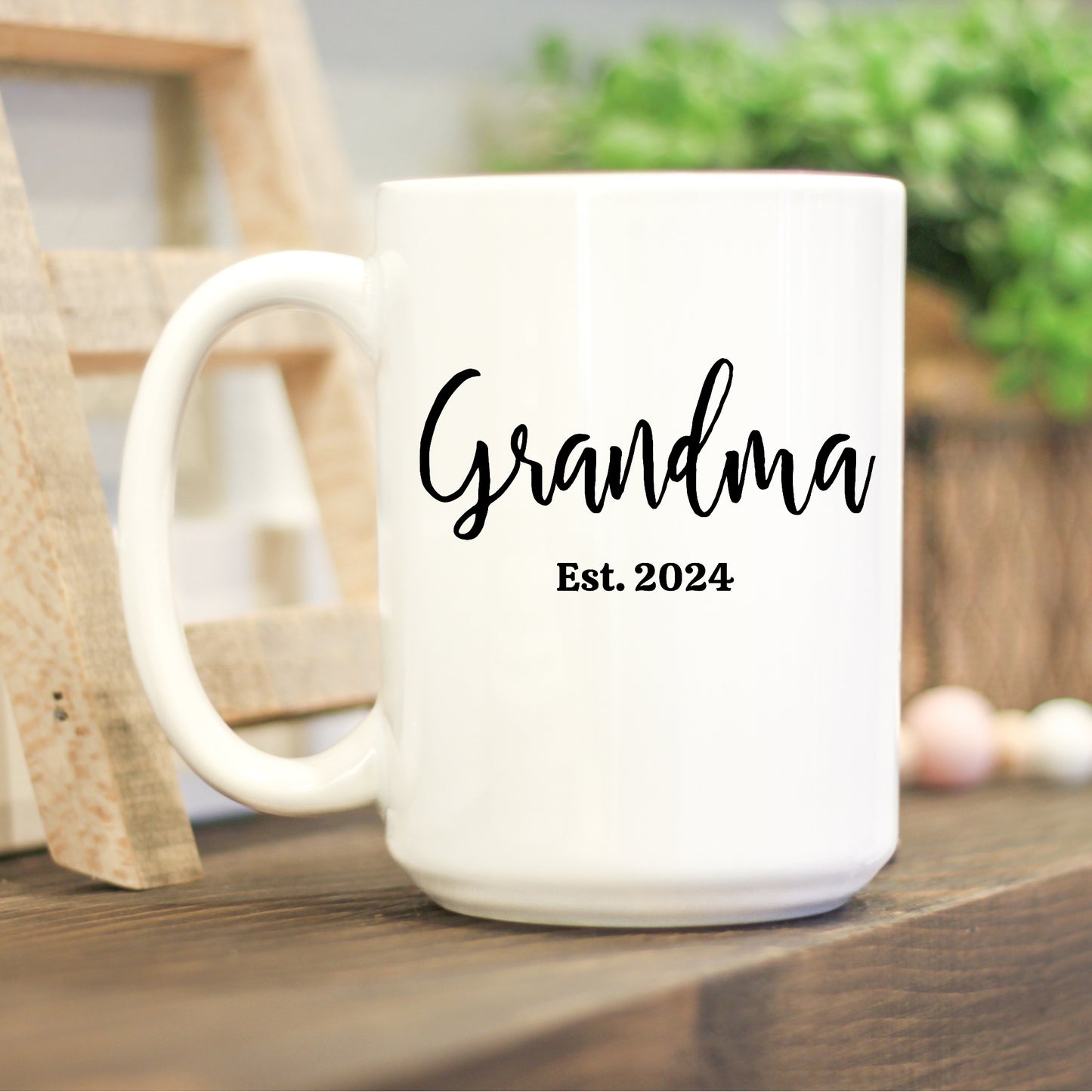 Grandma Est. 2024 Mug – Celebrate the New Grandma in Style!